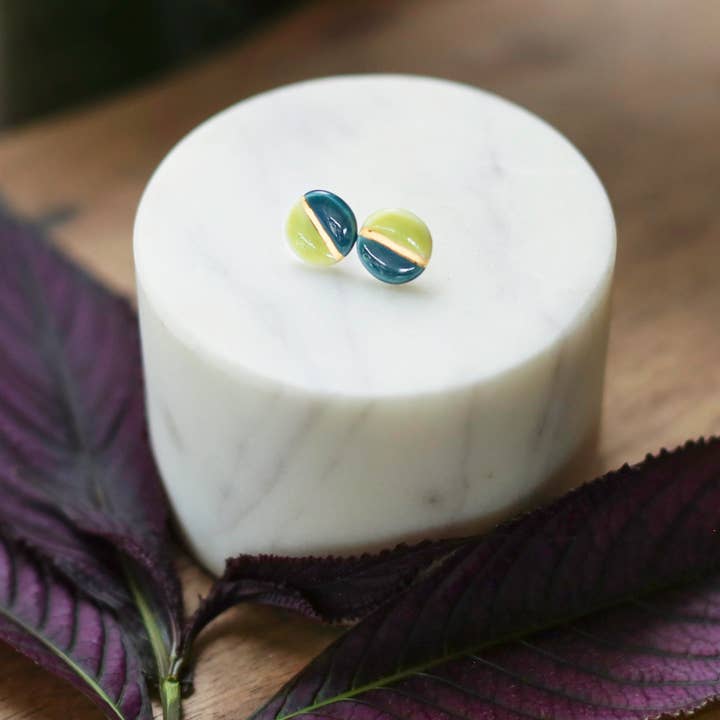 Remnant Studios - Wholesale Stud/Post Earrings - color block studs17