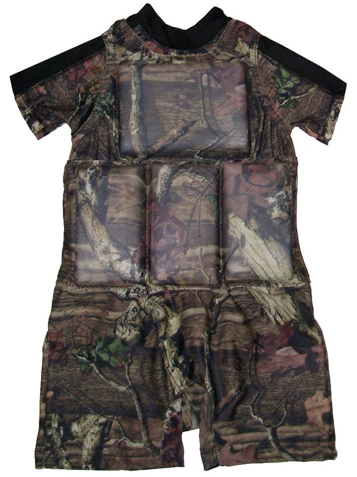 Boys Flotation Swimsuit & Rash Guard Set - Mossy Oak Camo for wholesale on Faire