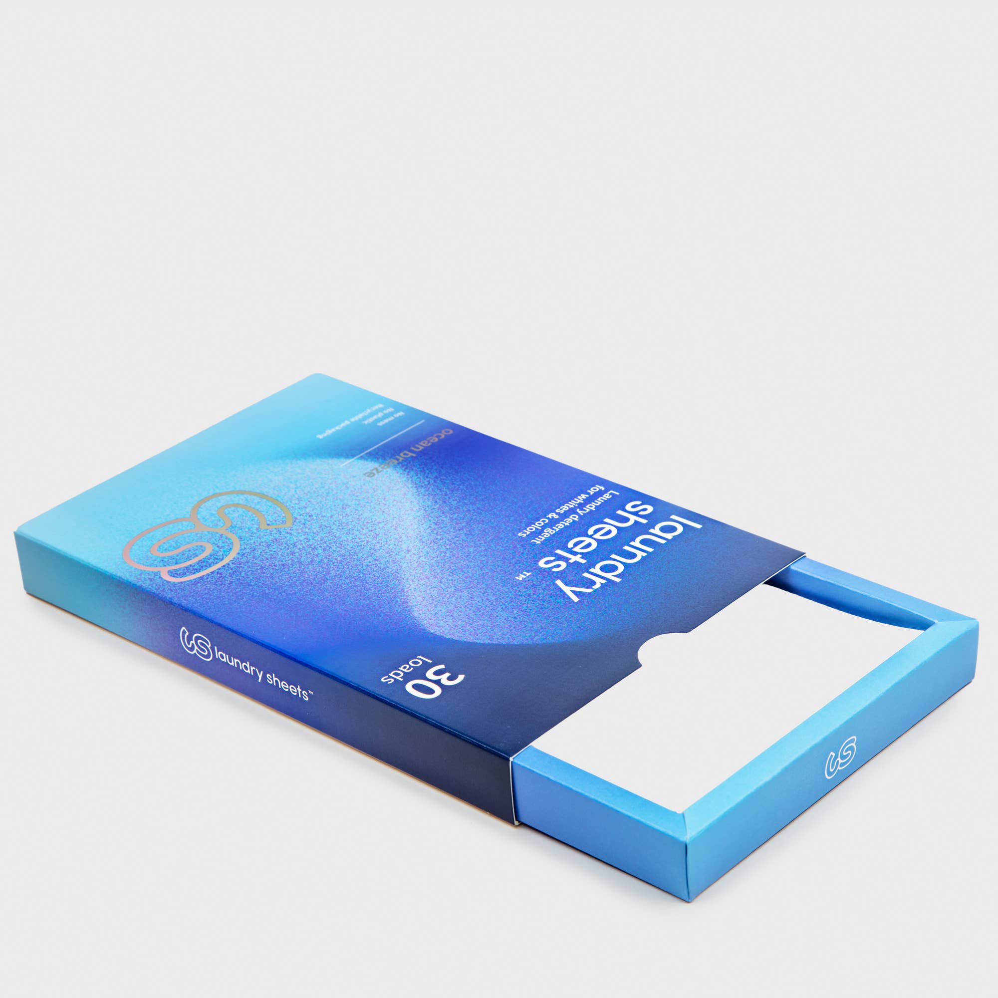 Laundry Sheets - Wholesale Laundry Detergent Powder/Pods - Laundry Sheets - Laundry Detergent Ocean Breeze (30-Pack)1