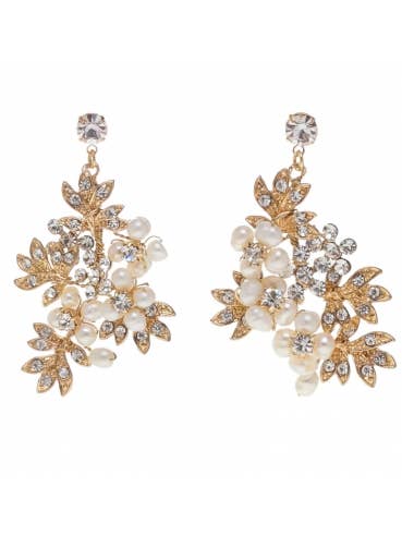 Pearl Earrings for wholesale by Flormoda