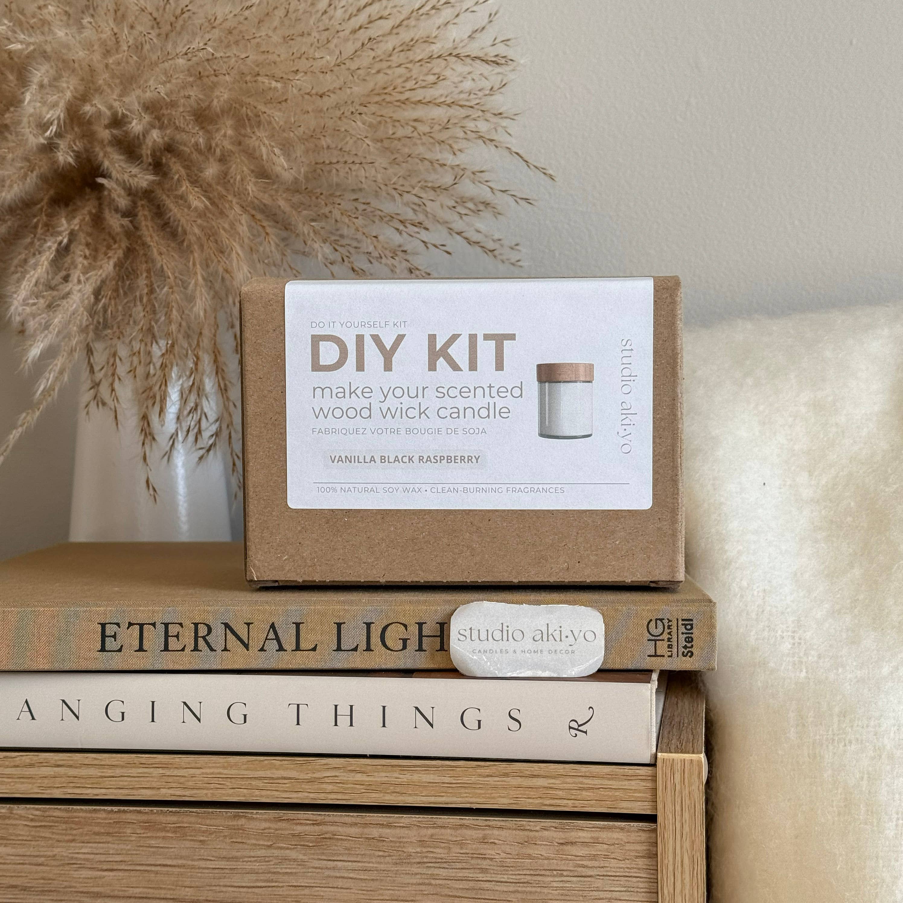 Studio Akiyo - Wholesale DIY Craft Kit - Sea Salt Sage DIY Candle Making Kit | Fun Adult Craft Kit4