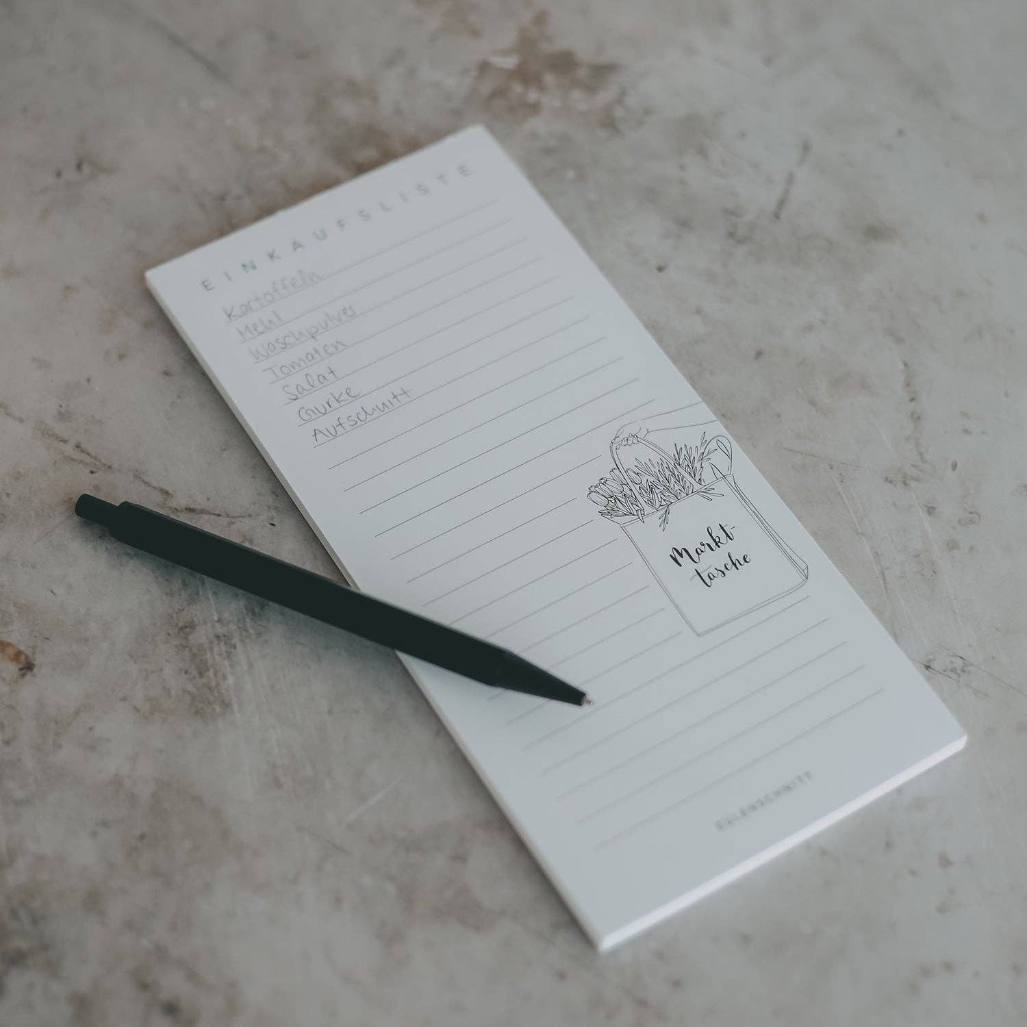 Eulenschnitt - Wholesale Notepad - Block shopping list (PU = 10 pcs)2