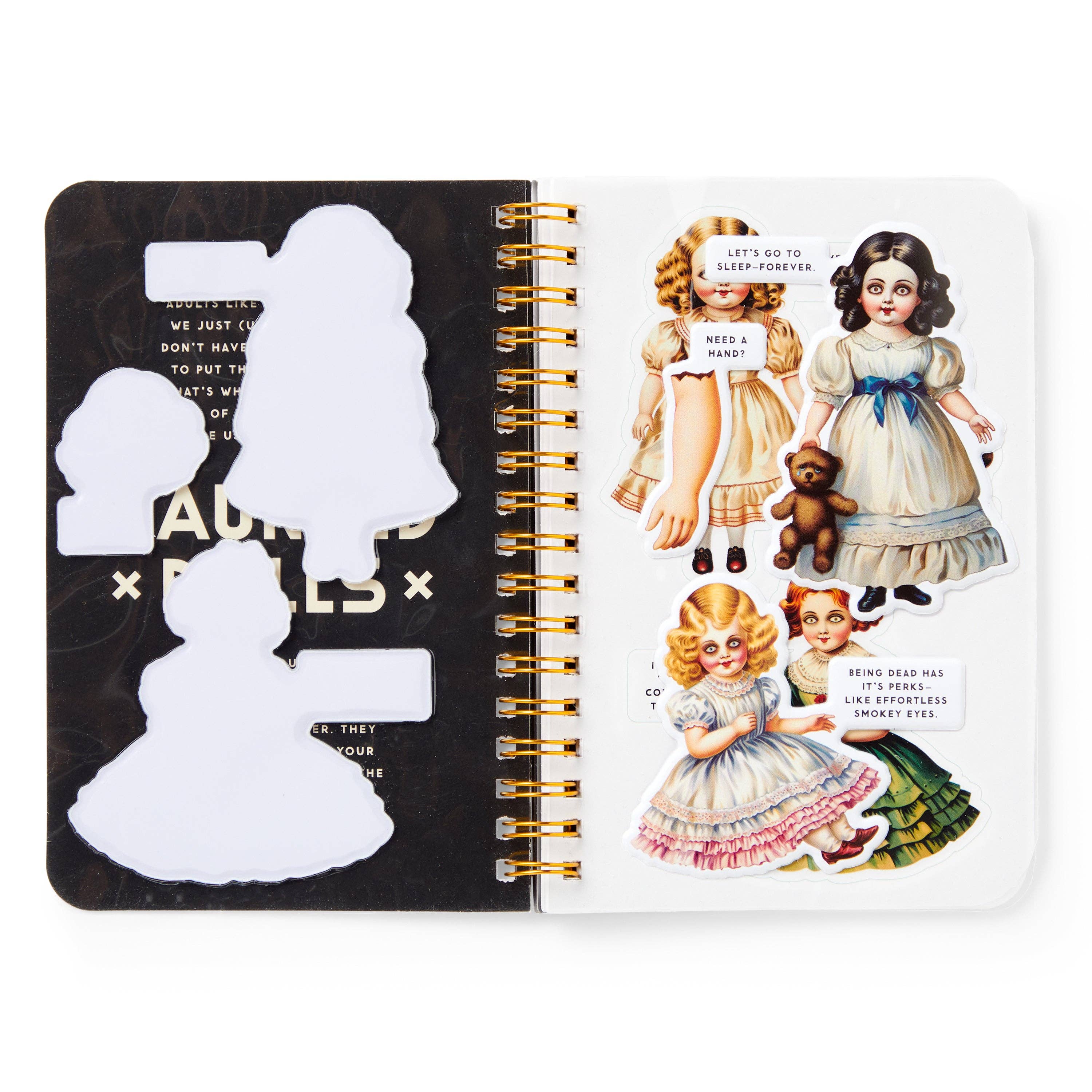 Abrams & Chronicle Books – wholesale Sticker – Haunted Dolls Sticker Book (Sticker Book or Pack)2