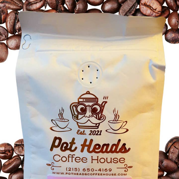 Jamaican - Whole Bean for wholesale by Pot Heads Coffee House