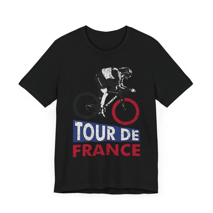 KILLER RETRO - Wholesale Screen printed t-shirt – unisex - Vintage Tour De France Retro Graphic Tee.3