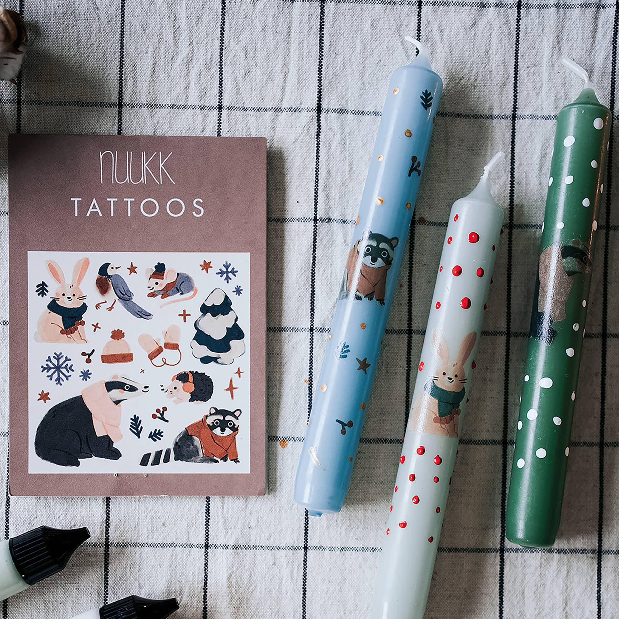 nuukk GmbH - Wholesale Tijdelijke tattoo - Kinderen - biologische tatoeages, sjaals en mutsen2