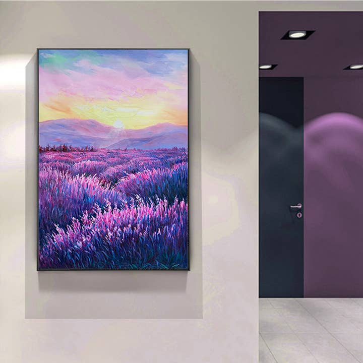 Lavender Fields for wholesale by Art by Maudsch