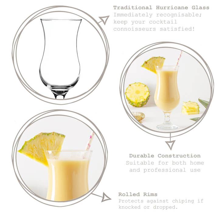 Rinkit Ltd - Venta al por mayor Copas de cóctel/licor - Vaso Fiesta Piña Colada de 460 ml — De LAV
