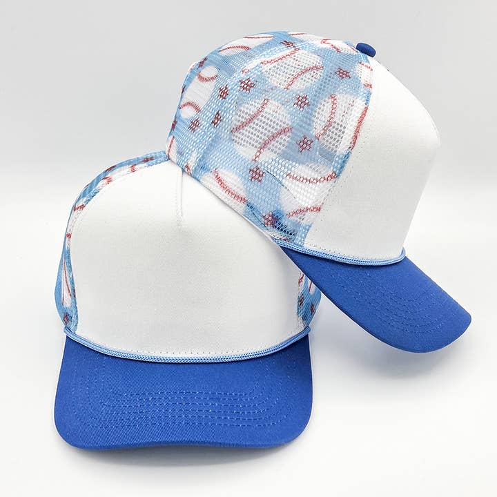 Trendy Tee Co. - Wholesale Trucker Hat - Unisex - Baseball Mesh Structured Trucker Hat