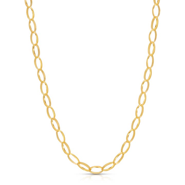 Georgia Gold Chain Necklace for wholesale by Jūratė Los Angeles