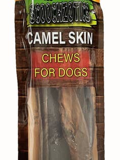 12 inch Camel Skin 7 Ounce Zip Lock Bag for wholesale by Scoochie Pet Products