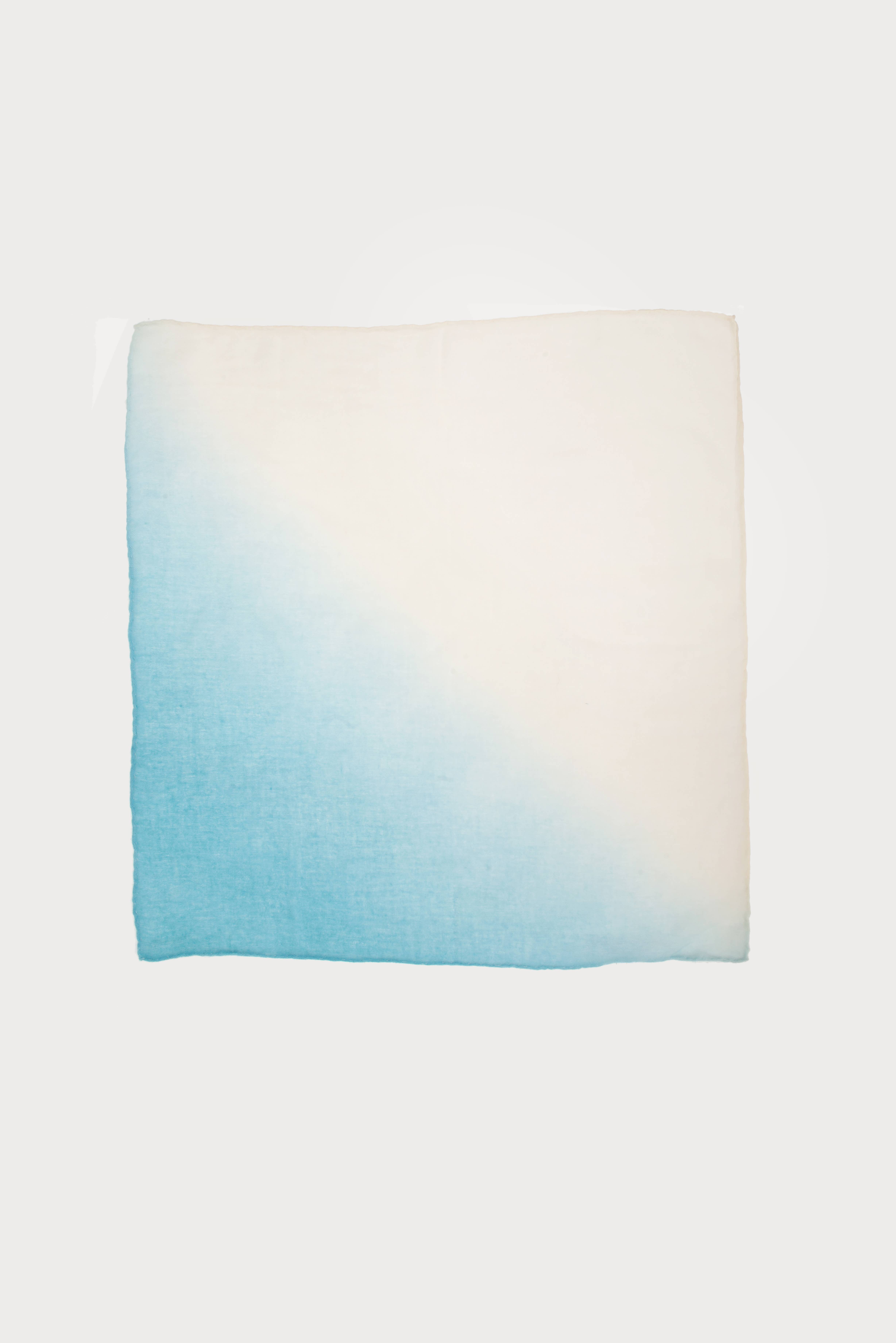 Abstract - Wholesale Scarf - Women's - Hand-dyed degradè scarf in pure cashmere7