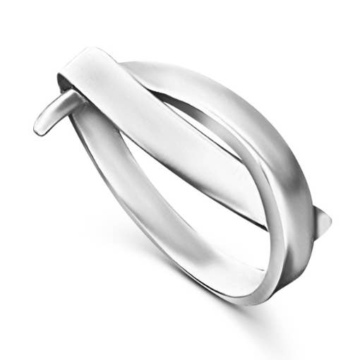 Knot Minimalist Band Ring for wholesale by Uluuh Jewelry