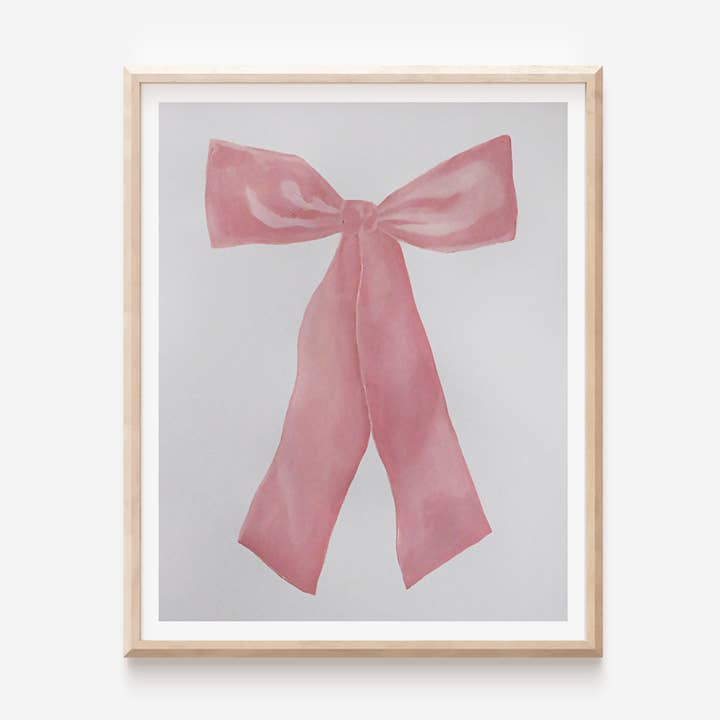 Rosafarbener Schleifenprint für den Großhandel von ALEX'S