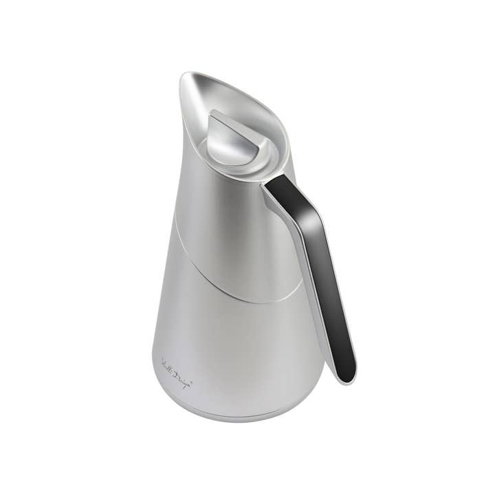 Thermos con interno in vetro 1l argento SOHO 29231 per la vendita all'ingrosso da parte di Kulig Sp. z o.o.