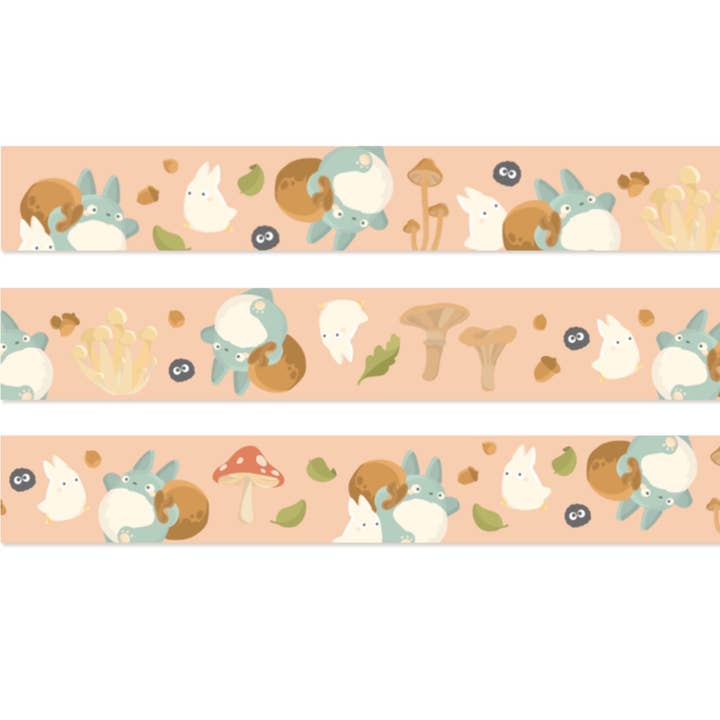 Neighbor Pals Washi Tape - Pink for wholesale by Naptime Doodler