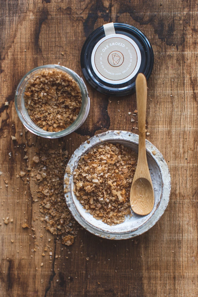 Dorset Sea Salt Co - Wholesale Salt - Oak Smoked Dorset Sea Salt (100g)2