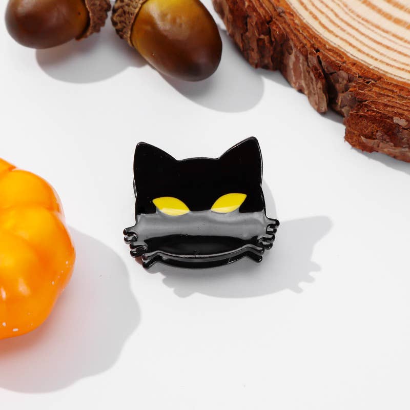 SoapElenGlen – wholesale Hårklämma - Dam – Roliga Halloween-serien Acetat Mini Hårklämmor7