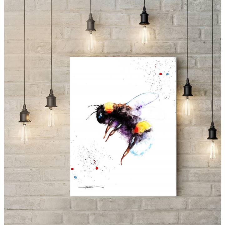 Bee Box Canvas 24 x 16" for wholesale by bee.arts