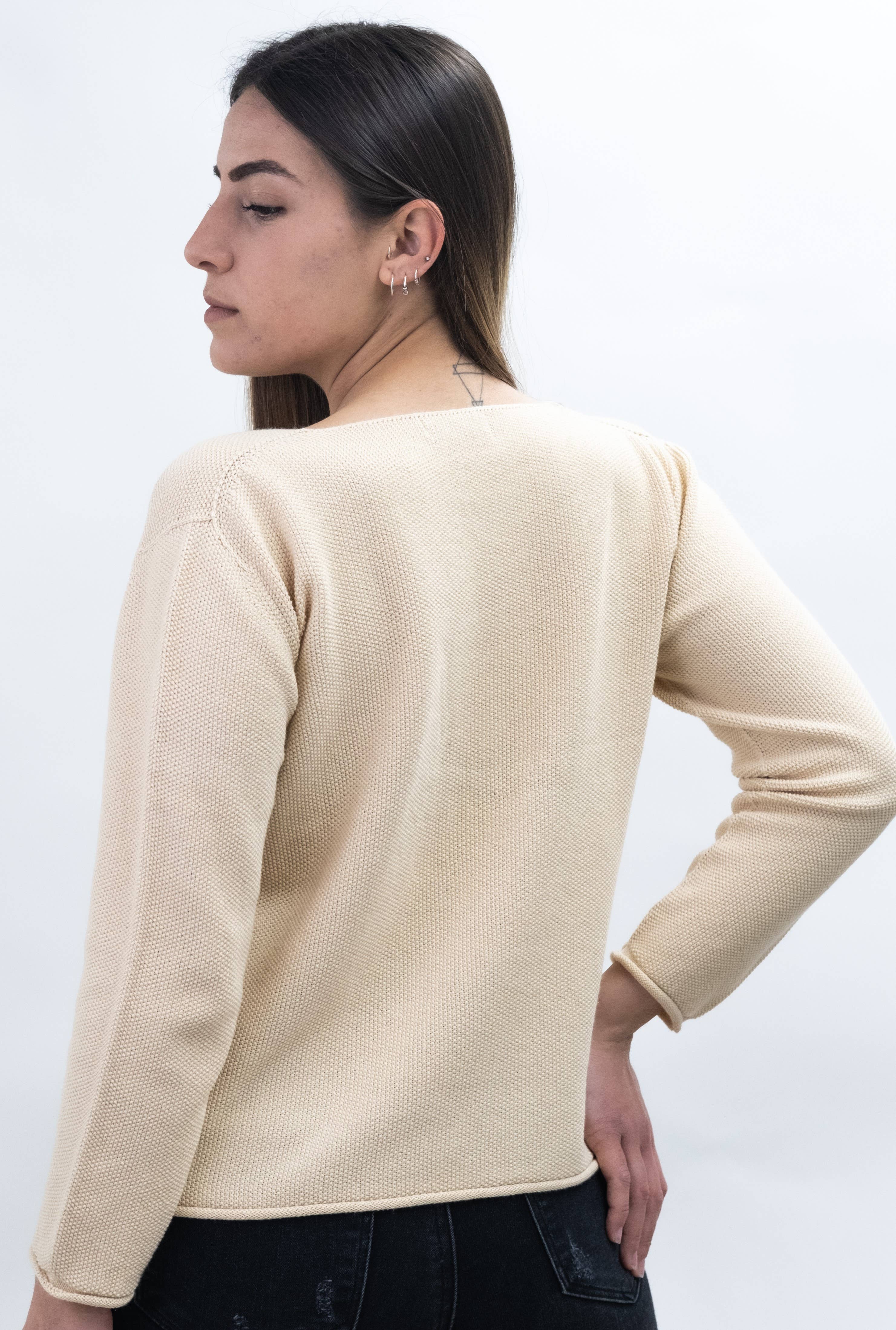 TEROTEX26 S.L. - Venta al por mayor Jersey corto de punto - Mujer - JERSEY PICO GRANO DE ARROZ9