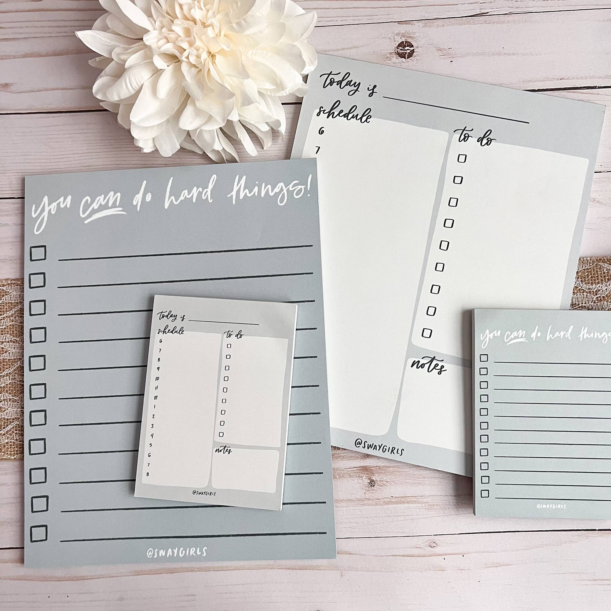 swaygirls - Wholesale Notepad - Daily planner notepad bundle5