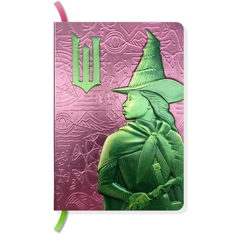 Insight Editions - #1 Pop Culture Publisher - Wholesale Journal/Diary - Wicked: Elphaba / Glinda Reversible Sculpted Journal3