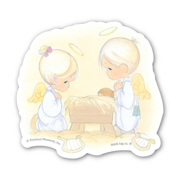 Precious Moments® Isn’t He Wonderful Waterproof Sticker for wholesale by Blank Tag Co. Stickers - Waterproof Stickers