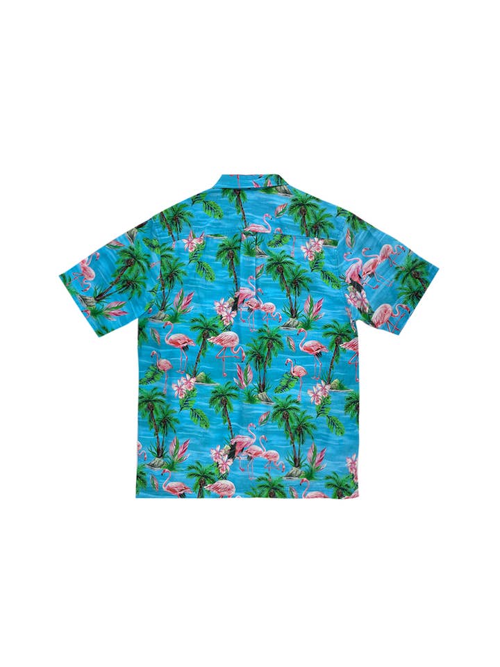 Verde Camicie hawaiane da uomo Camicie in tessuto con bottoni-BAFFIN in vendita all'ingrosso su Faire1