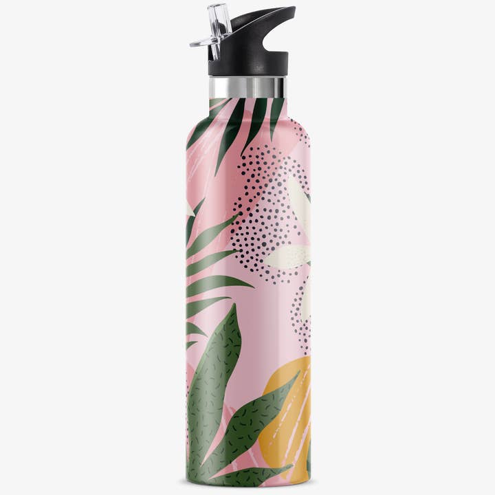 My Bougie Bottle - Wholesale Water Bottle - TIARE BLISS Island-inspired 25 oz Insulated Water Bottle 7