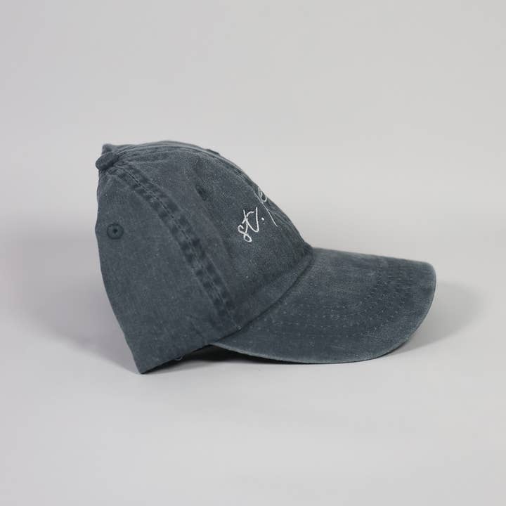 Tay Dunworth - Wholesale Baseball Cap - Unisex - St. Pete (Florida) Cursive Embroidered Dad Hat