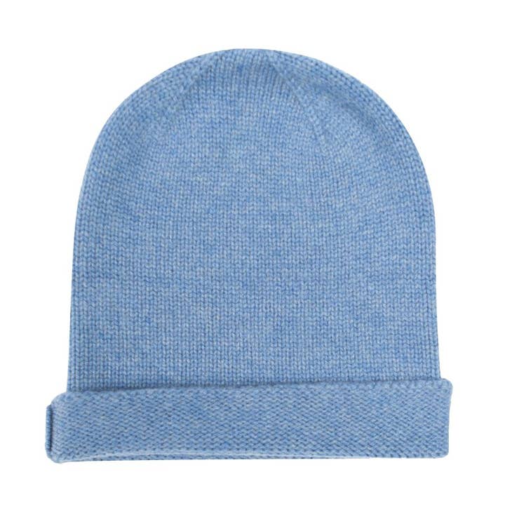 Bonnet uni 100 % cachemire par Isla Cashmere, 7 couleurs pour la vente par The Scotland Kilt Company