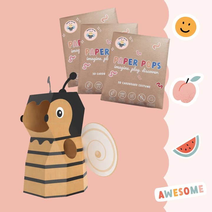 Party Pack: Maddie the Bee (3pk) for wholesale by Paper Pops