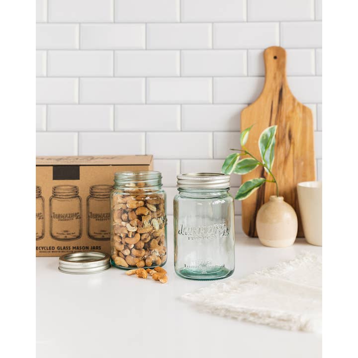 Jarmazing Products - Wholesale Jar - Jarmazing Products Six-Pack set of Glass Mason Jars - Pint