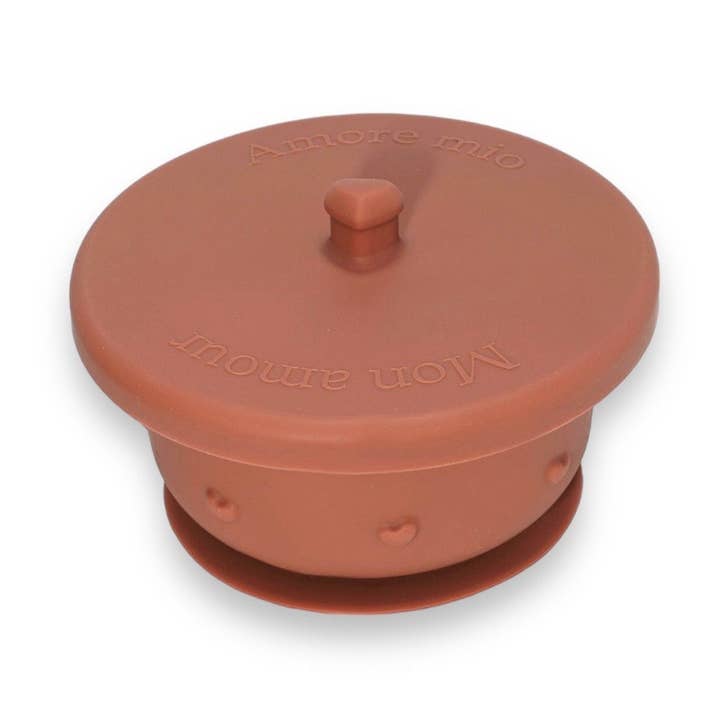 Ina silicone bowl (Camel) for wholesale by Soina