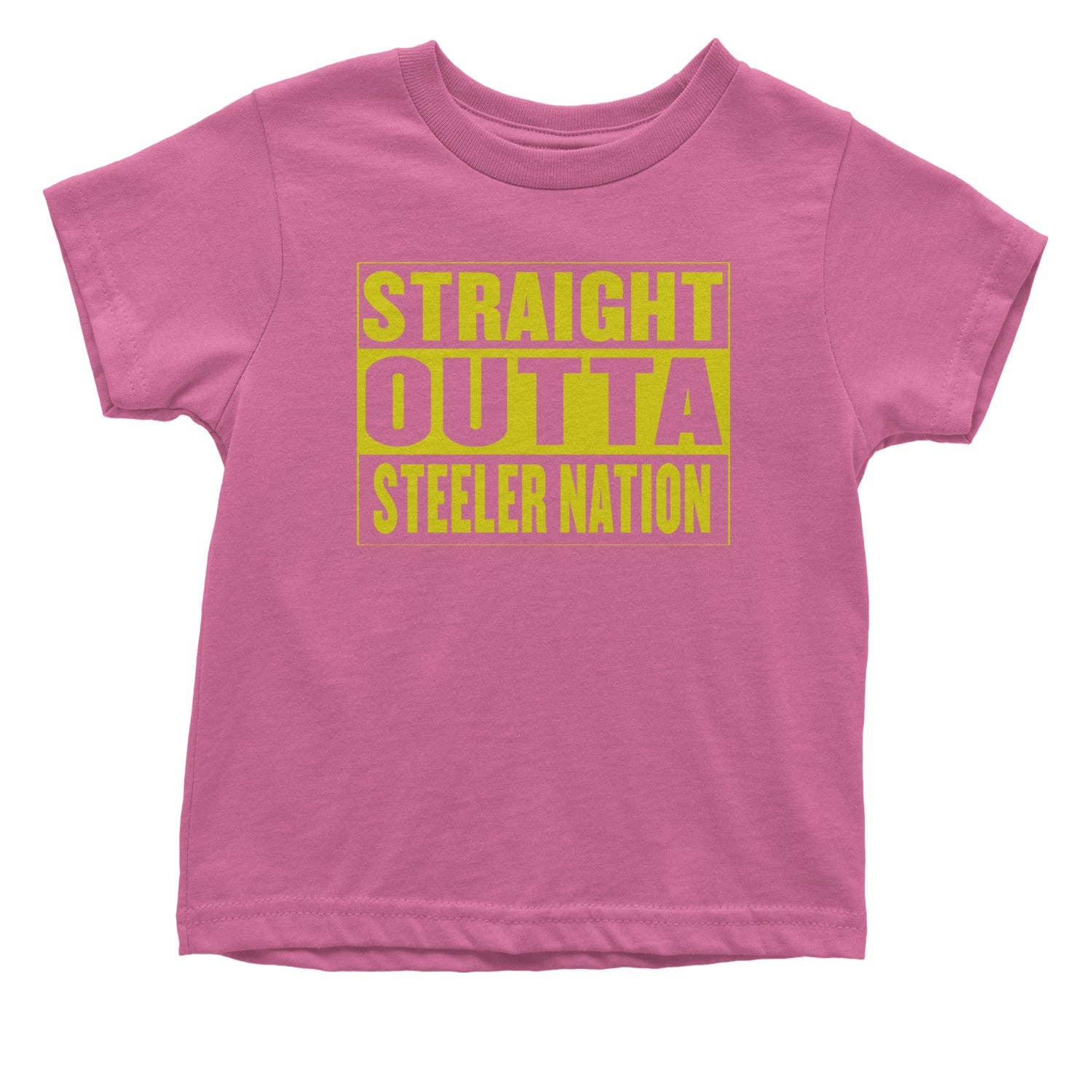 Expression Tees - Vente Body (sans pieds) – bébé - Body une pièce et t-shirt de football Straight Outta Steeler Nation pour bébé18