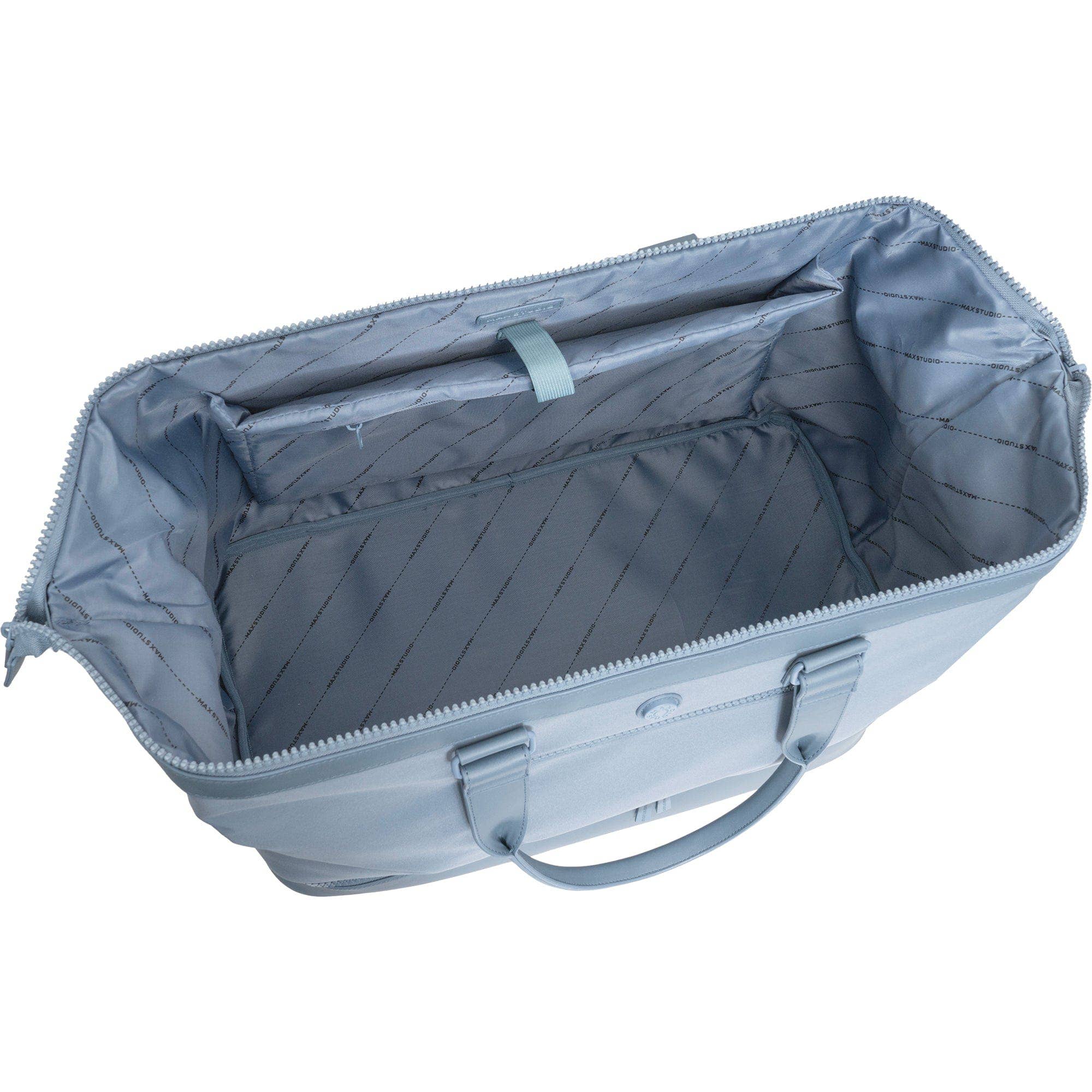 Magid - Wholesale Weekender Bag - Women's - Max Studio Sport Nylon & Faux Leather Drop Bottom Duffel Bag58