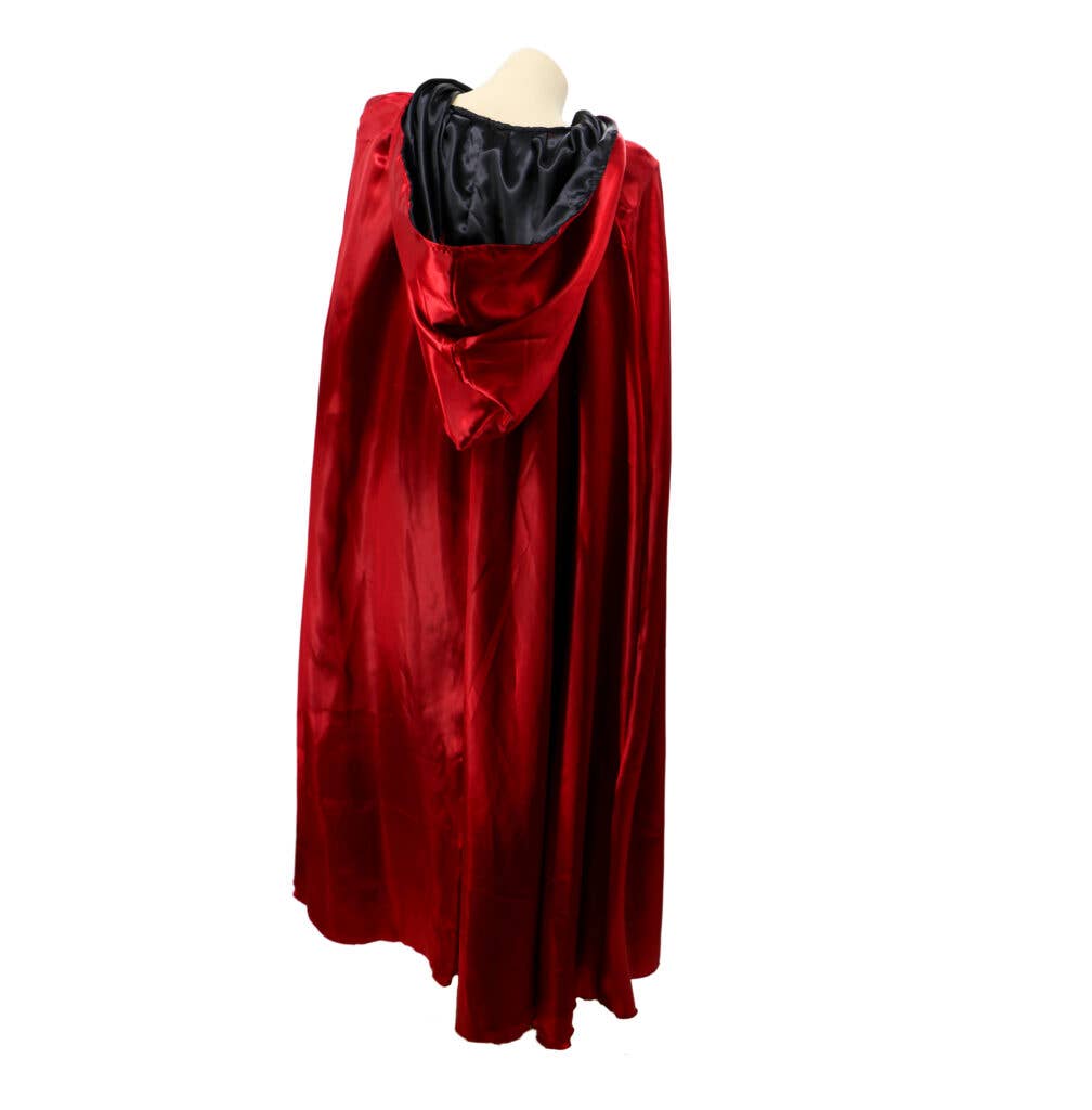 Western Fashion - Wholesale Cape - Women's - 8492 - Reversible Cape / Cloak with hood, Satin,16