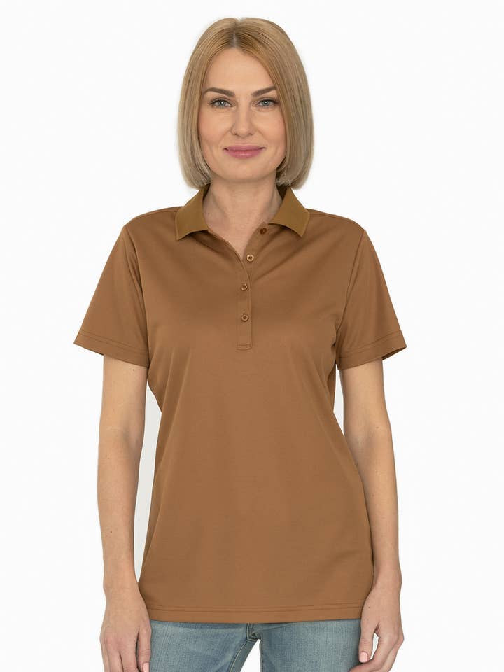 Coal Harbour® Everyday Snag Resistant Ladies’ Polo for wholesale by SanMar Canada