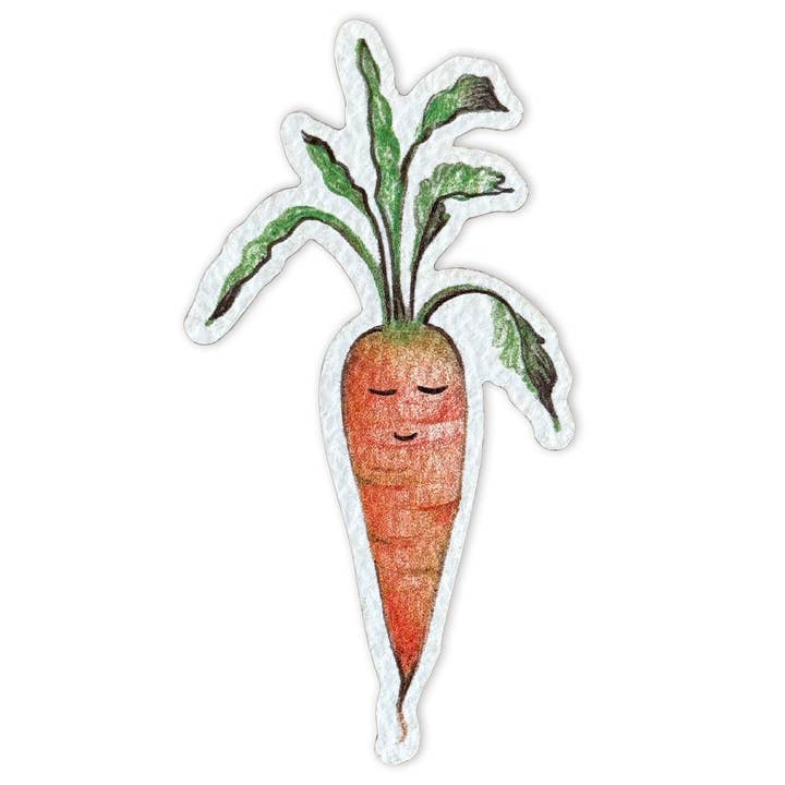 Wooden Magnet – Carrot for wholesale by LIGARTI