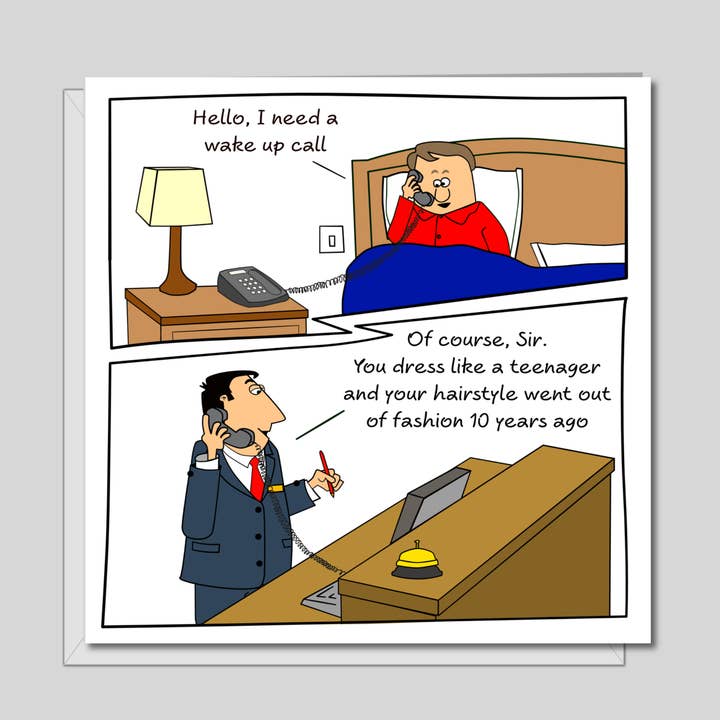 Swizzoo Cards – wholesale Birthday card – Funny Birthday Card for Dad/Father/Husband, Friend Work Colleague - humorous humour joke quote - job travel best laugh1