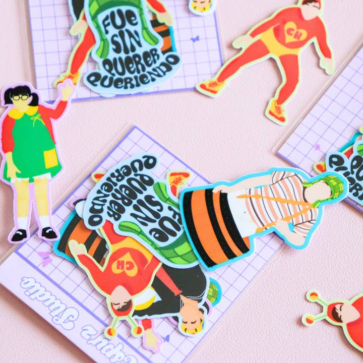 El Chavo Del Ocho Friends Sticker Pack - Mexican - Latino for wholesale by Espyz Studio