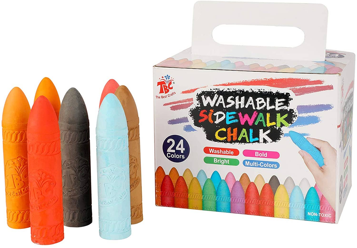 Sidewalk Chalk Set of 48