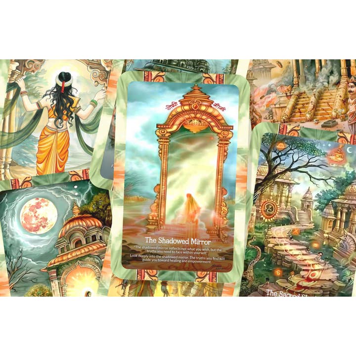 IBIZA TAROT - Vendita all'ingrosso Tarocchi - Tempio degli Oracoli delle Ombre: Esplora i misteri del subconscio con questo mazzo di 22 carte, guidandoti in un viaggio di auto-scoperta e crescita spirituale.