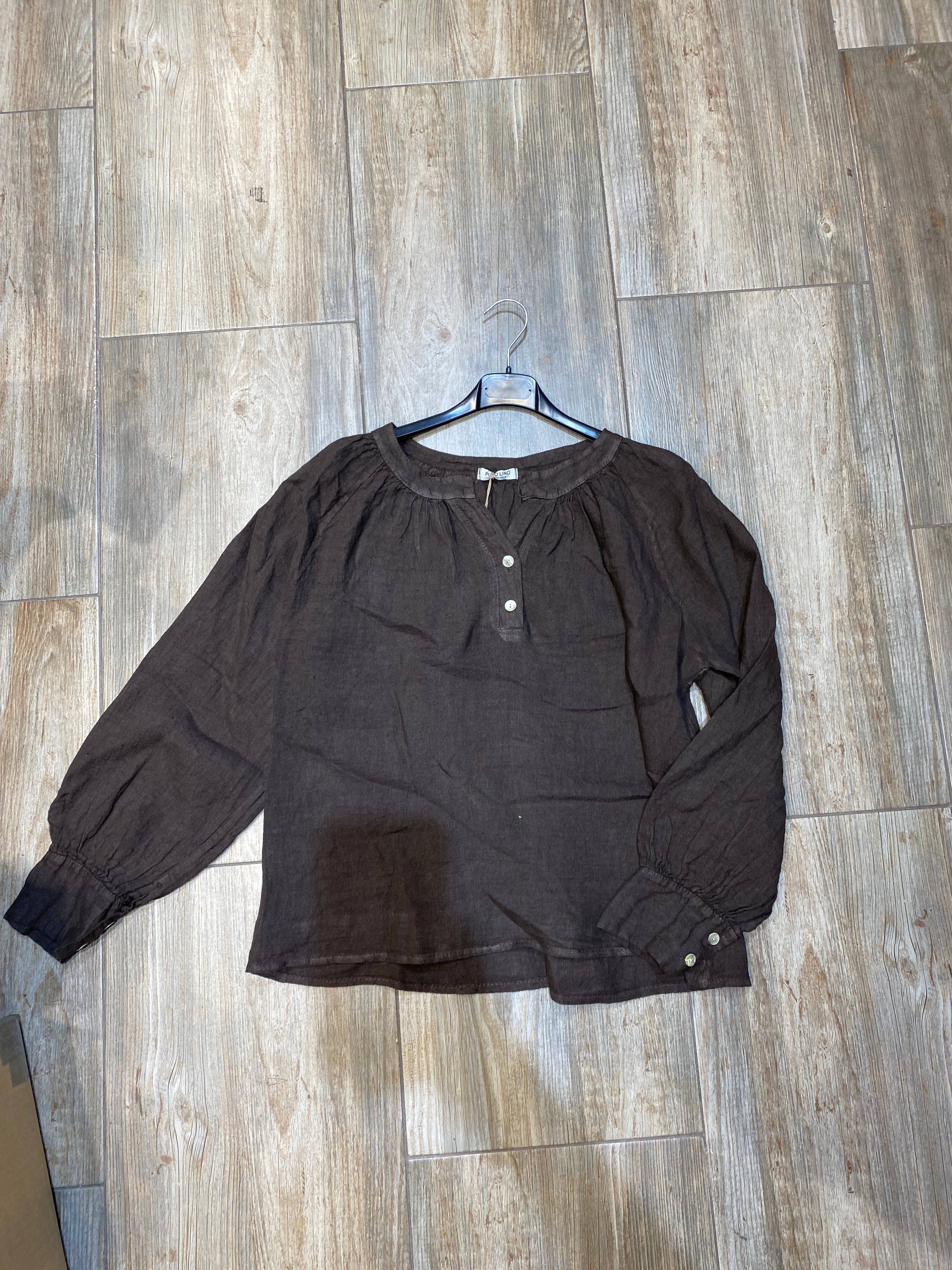 LÉA & LUC – wholesale Blus - Dam – Blus i 100 % linne REF.792339