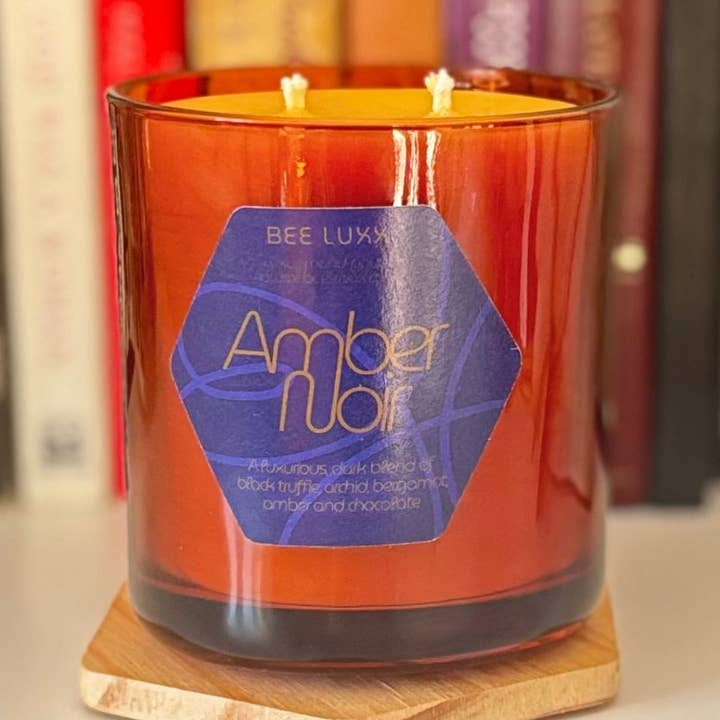 Amber Noir for wholesale by Bee Luxx Candles