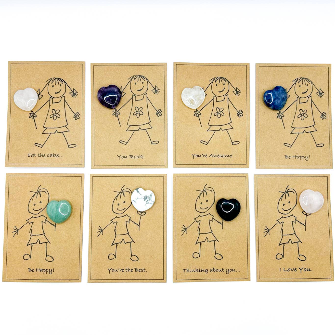 Gifts Amazing! - Wholesale Love Card - Gemstone Greeting Card1