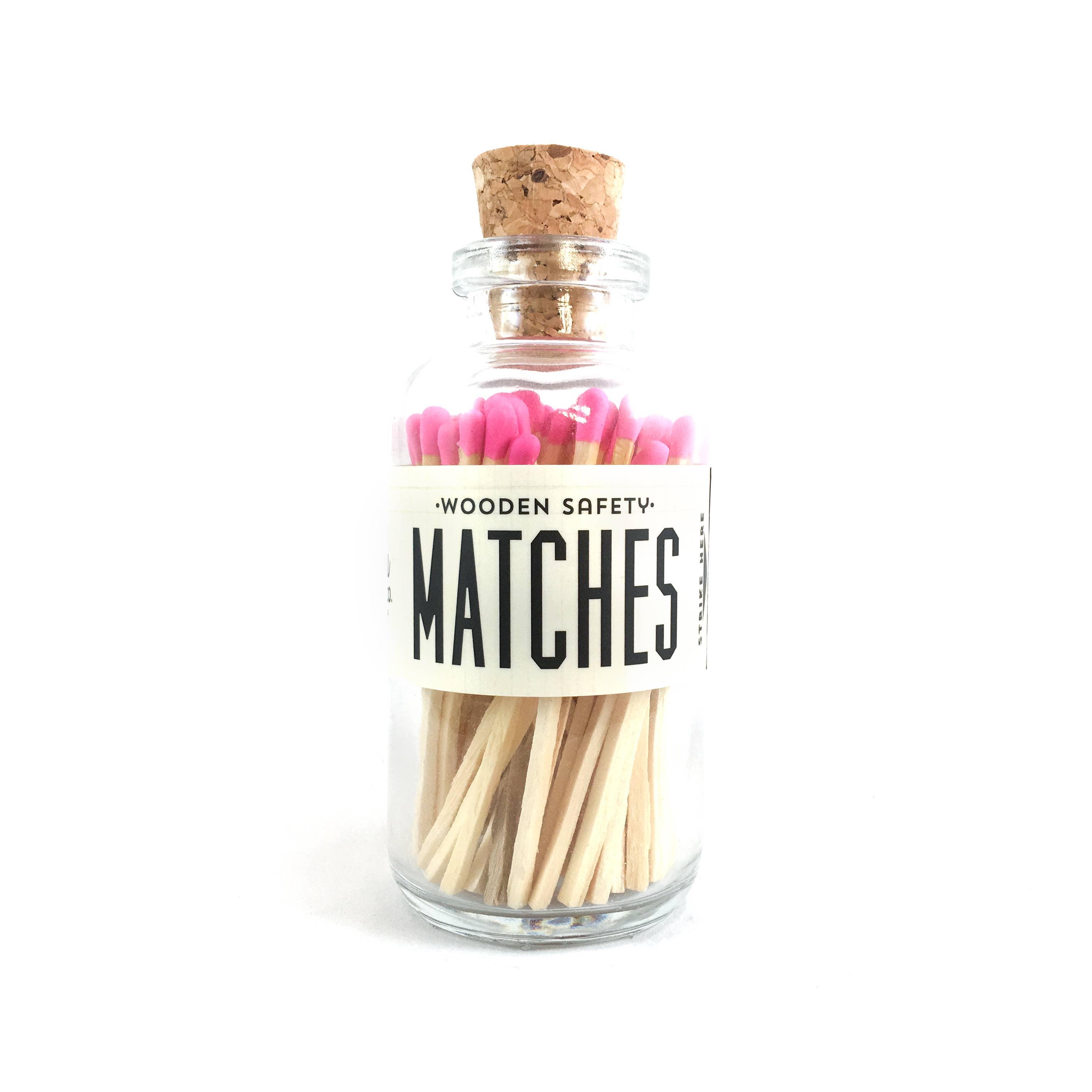 Made Market Co. - Wholesale Matches - Mini Vintage Apothecary Matches - 26 color options14