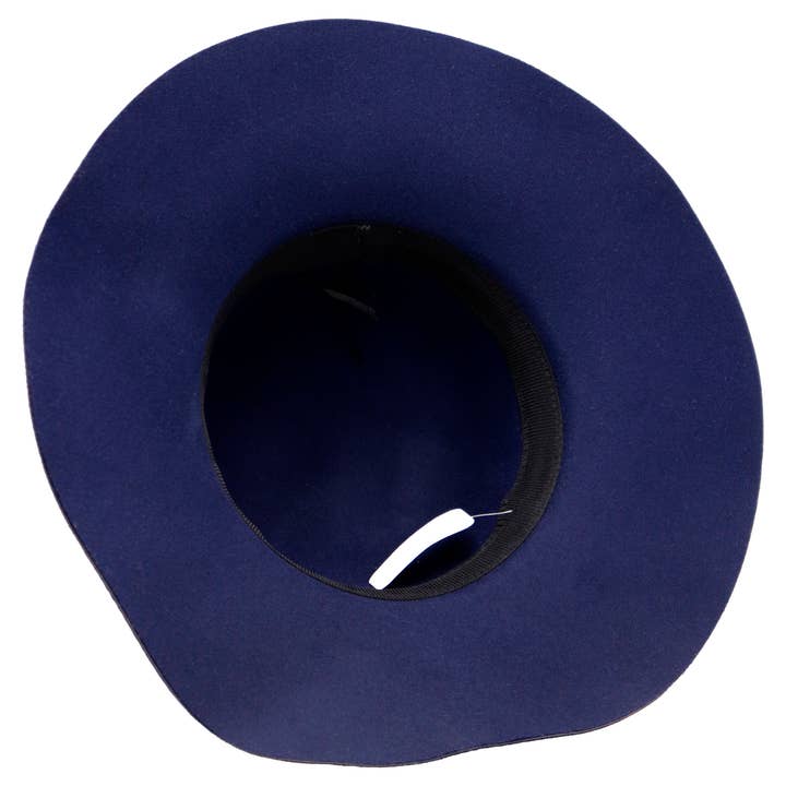 Cap Zone - Wholesale Boater Hat - Women's - Navajo Baja Suede Band Felt Floppy Sun Hat