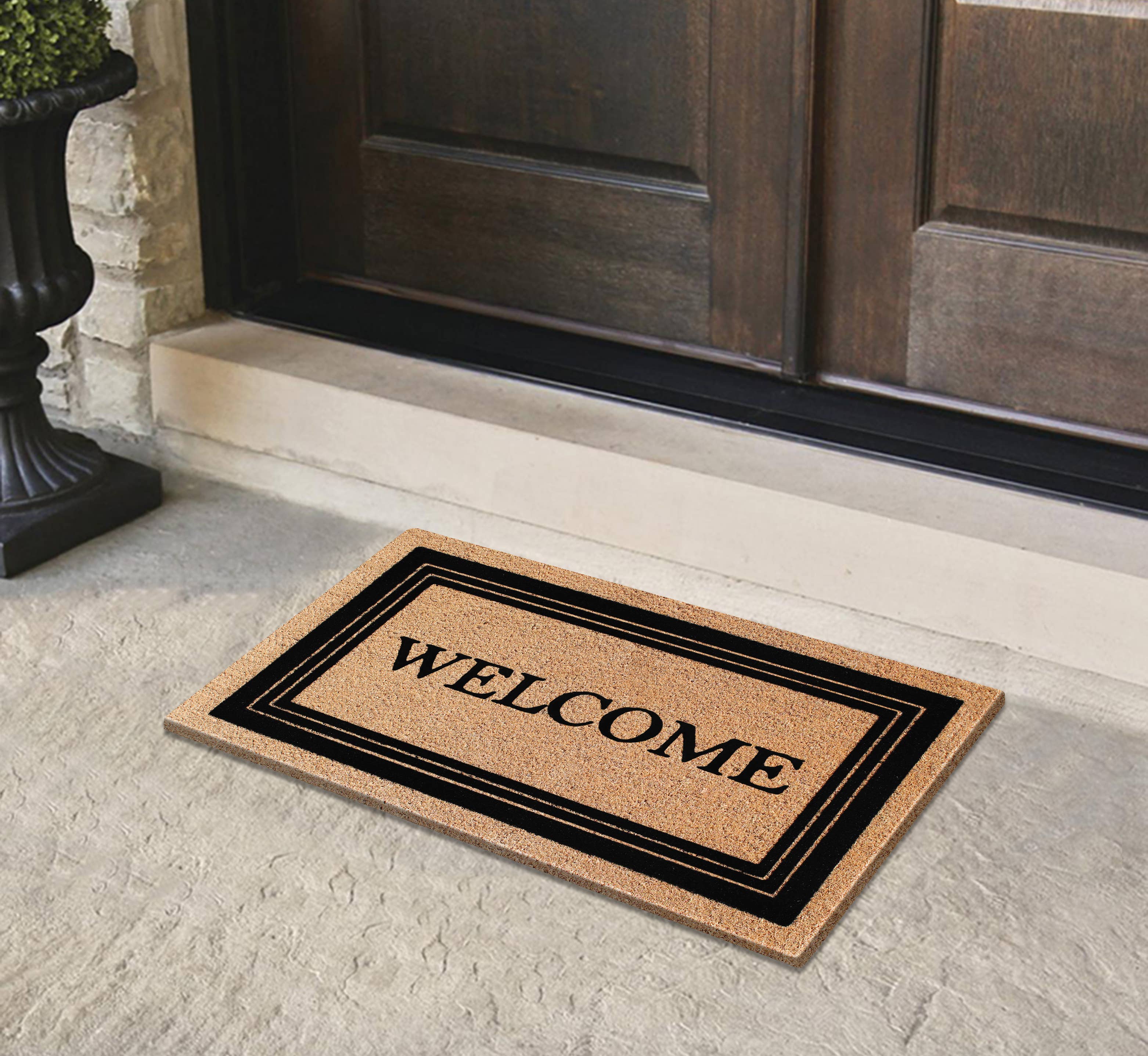 A1 home collections – Capacho por atacado – Tapetes de entrada de boas-vindas A1HC, tapetes de porta grandes duráveis9