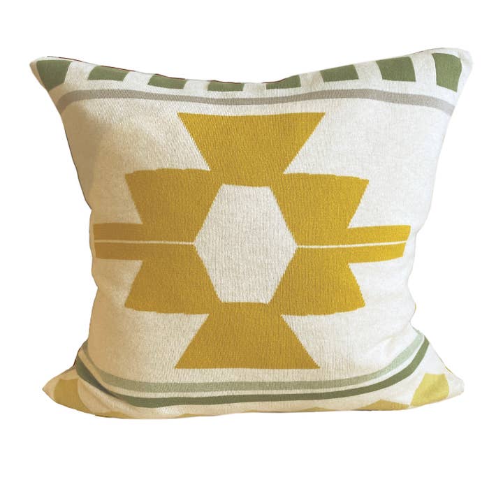 Funky Doris - Wholesale Sierkussensloop - Ane kussensloop, geel